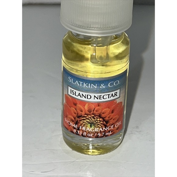 Bath & Body Works ISLAND NECTAR Home Fragrance Oil Retired Discontinued Rare NEW - Picture 2 of 10